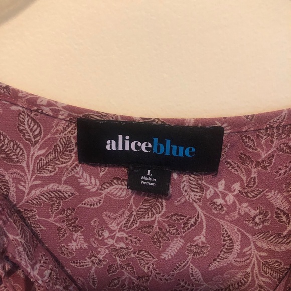 Alice Blue Ruffled Blouse - Picture 2 of 3